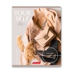 Тетрадь ученическая общая, A5+ 96 л. на скобе 60 г/м², белизна 100%, 5 шт, клетка в термоусадочной пленке, 000765 Селфи, Светоч 96ТЕТк-001