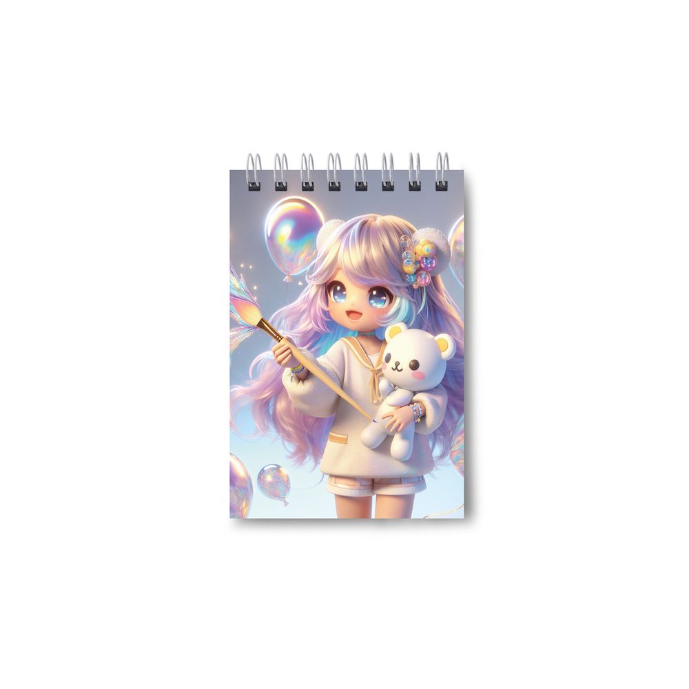 Блокнот на гребне A7 (70х100 мм) 40 л. 12 шт, клетка, Чудное мгновенье 01195, Светоч Б114