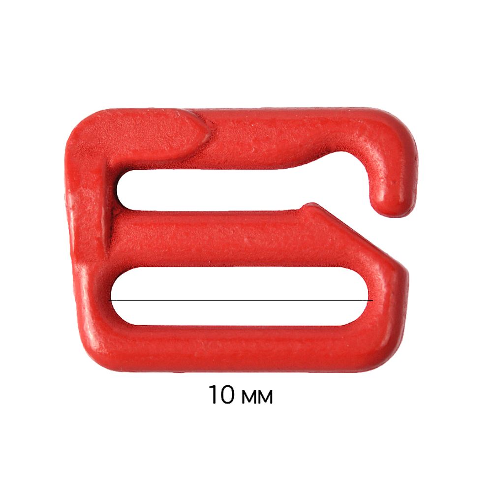 Крючки для бюстгальтера металл 8.9 мм, 100 красный, Arta, 50 шт