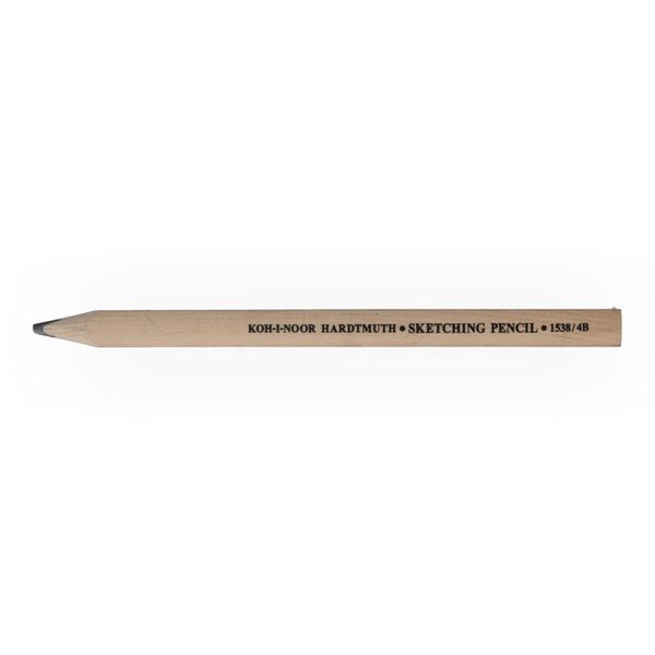 Карандаш для эскизов чернографитный KOH-I-NOOR Hardtmuth 12 шт, 4B 1538N4B001KS