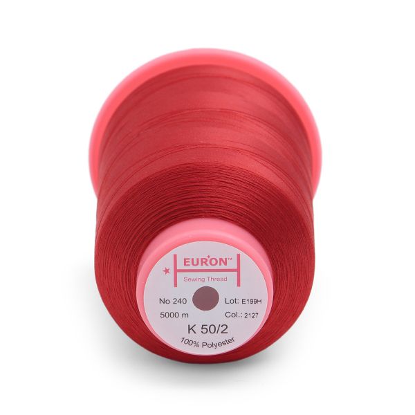 Нитки швейные Euron K 50/2 №240 5000м (2127)