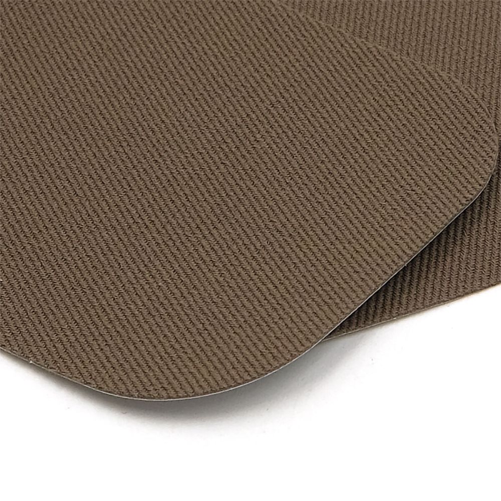 Термозаплатка, ткань, 57х67мм (коричневый (brown)), AZ01, 10 шт