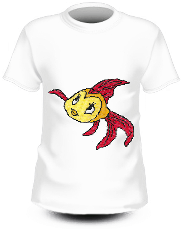 Набор для вышивания нитками Нитекс, вышивка на одежде 18х17 см