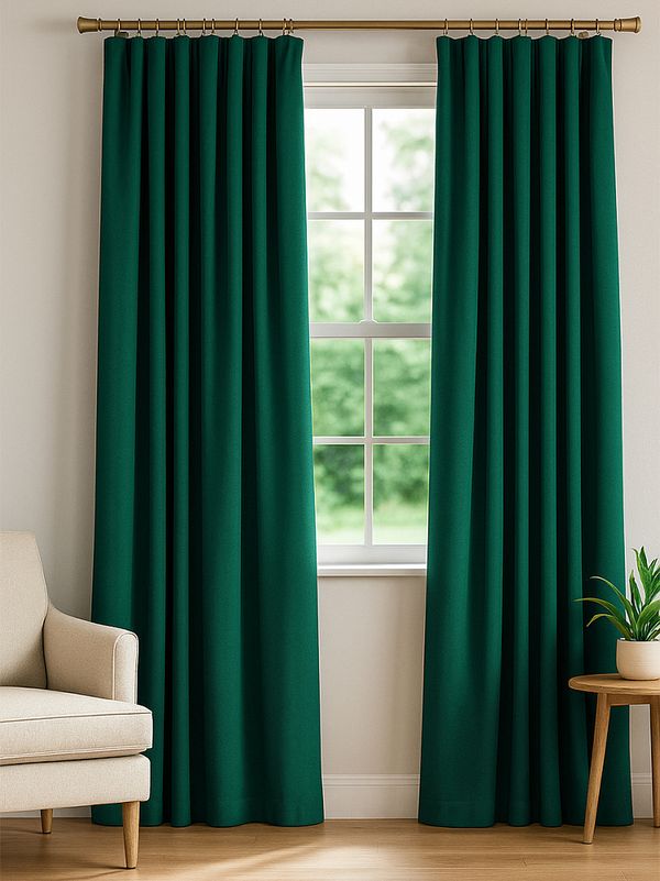 Габардин 150 г/м², 150 см / 1 метр, TBY.150153.1, цв.S153 т.зеленый