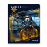 Тетрадь со справочным материалом Эволюция, глянцевая ламинация, A5+ 48 л. на скобе 65 г/м², белизна 100%, 10 шт, клетка, 00884 Химия, Светоч 48Т5