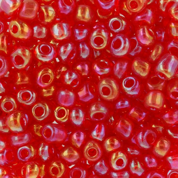 Бисер Zlatka 8/0 (2.9 мм), 100 г (10х10 г), №0165 св.красный, GR