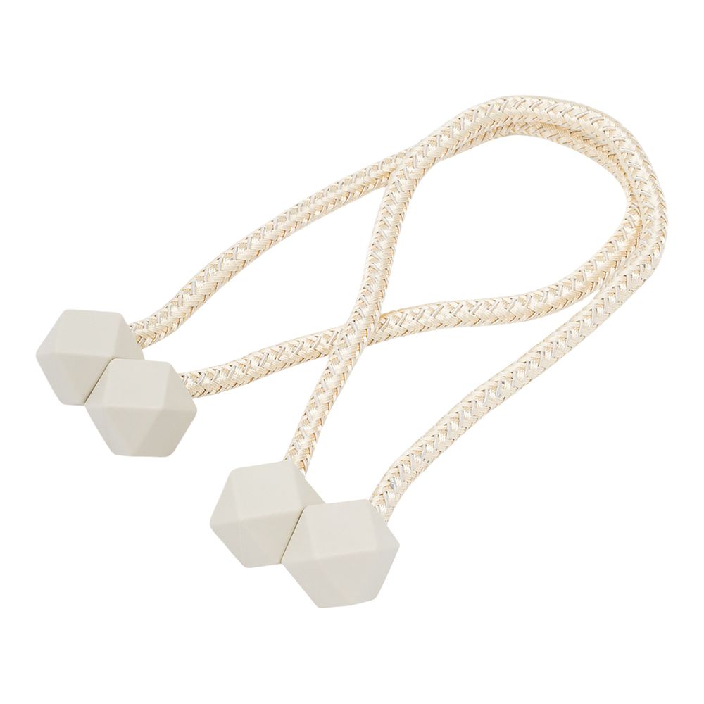 Подхваты шторные магнитные, 2 штук, бежевый светлый, MTW183