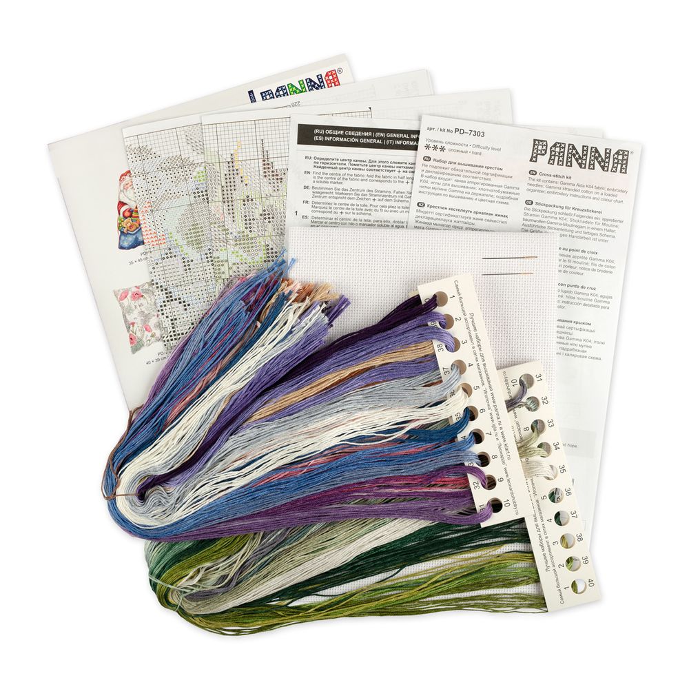 Набор для детского творчества Подушка. Гортензия