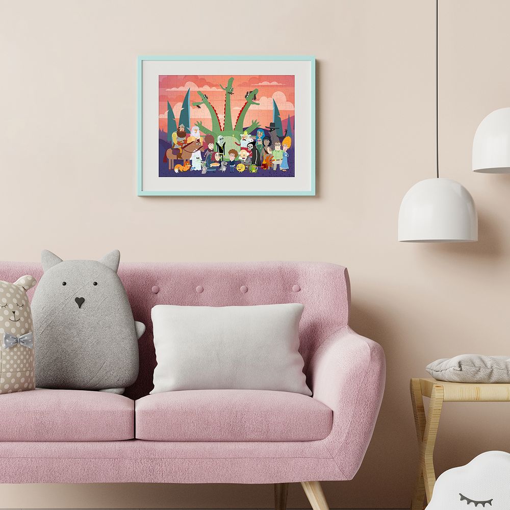 Пазл деревянный 150 элементов, CMF-PZLD-011 Петя, волк и компания, Фрея