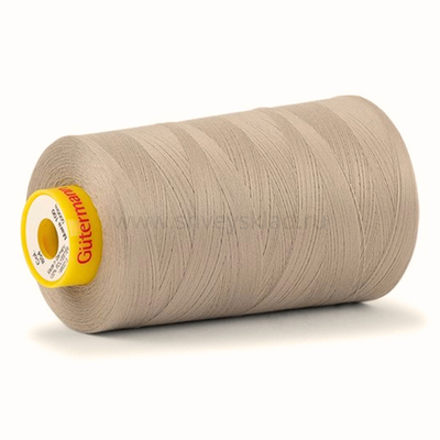 Нитка особо тонкая Gutermann Mara №150 (150/2), 5000 м, 713961, цв. 199 мускатный орех, 1 катушка