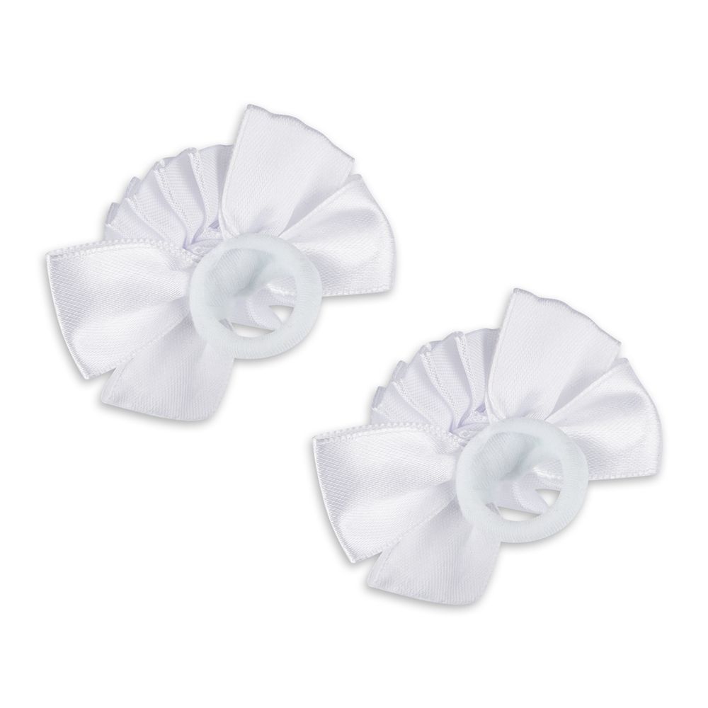 Набор резинок для волос, 10 шт, №01 белый, Cherry Mary DR07040