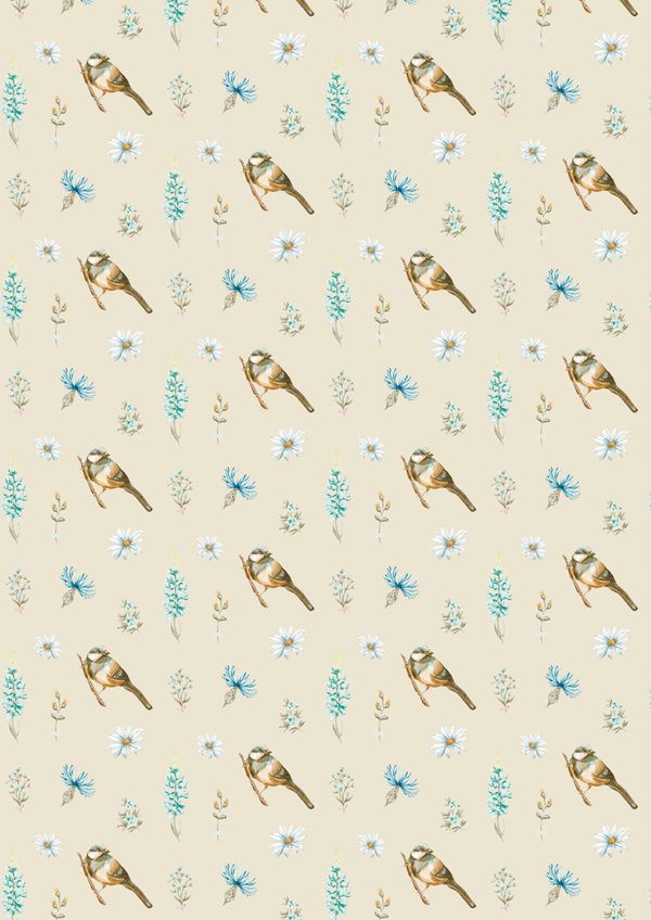 Ткань для пэчворка Peppy Цветочная поэзия, отрез 50х50 см, 135 г/м², ЦП-05 розовый, Peppy