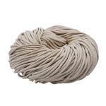 Шнур плетеный ⌀4.0-5.0 мм / 100 метров, 068 св.бежевый