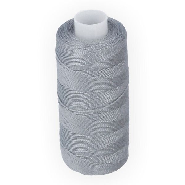 Нитки швейные джинсовые Gamma 20s/2, 183 м / 10 кат, 342 серый