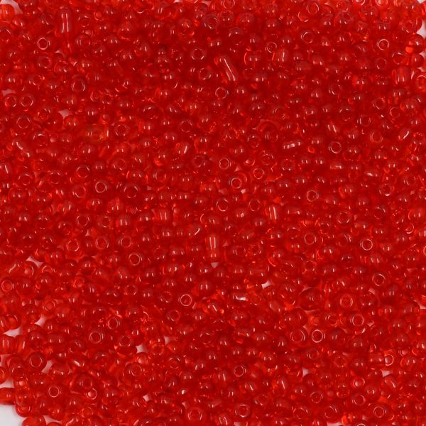 Бисер Astra&Craft 11/0 (2.1 мм), 200 г (10х20 г), цв. 5 красный прозрачный