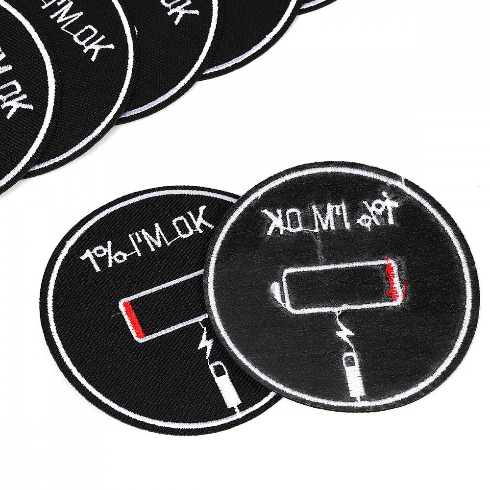 Термоаппликация 7.1 см, TBY.2434, уп.10 шт