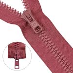 Молния трактор Arta Т6 (6 мм) 2 зам., разъем., 75 см, 025 ст.роза, 5 шт