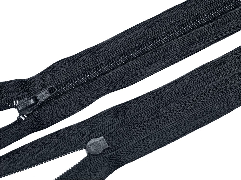 Молния спираль (витая) (цв.SBS) брючная Т4 (4 мм) 1 зам., н/раз., 20 см, автомат, S-071 т.синий, 100 шт