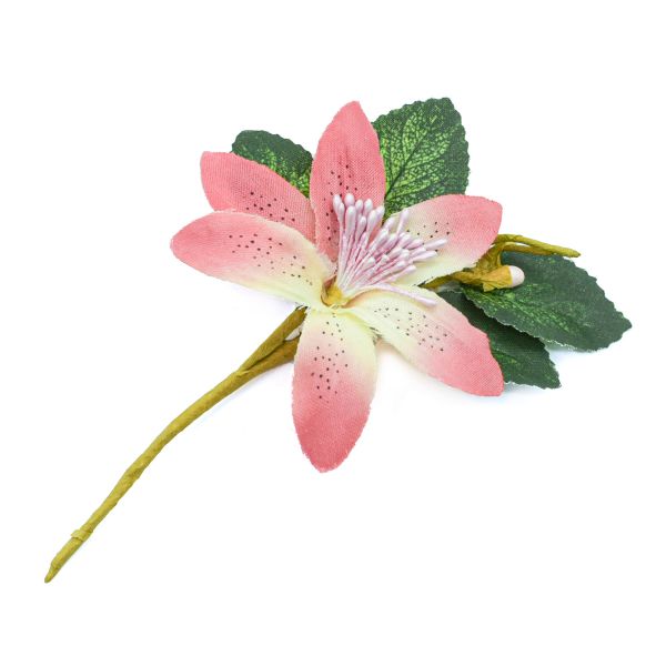 Цветы искусственные декоративные D7x3xH12см, 1шт, Астра, F215 розовый