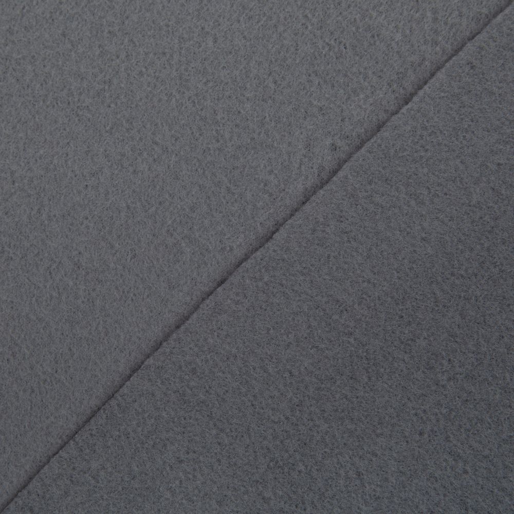 Флис 2-сторонний 280 г/м², 150х160±5 см, серый/grey, Gamma FG-005N