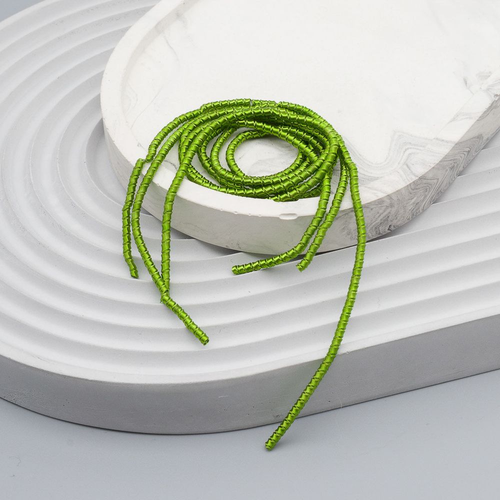 Трунцал бамбук Салатовый 2 мм 5±0.1 грамм, ТБ012НН2