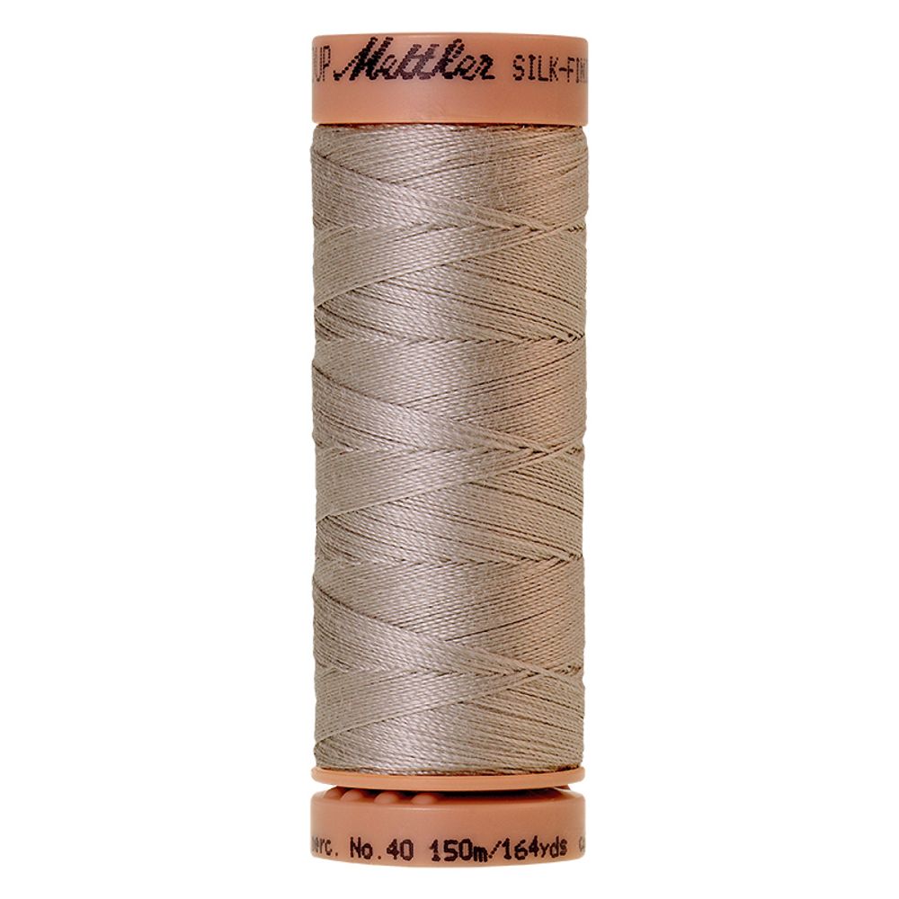 Нитки хлопковые отделочные Mettler Silk-Finish Cotton 40, 150 м, 0331, 5 катушек