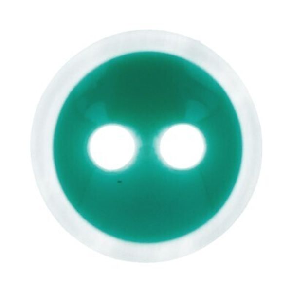 Пуговицы 2 прокола блузочные 10 мм, 36 шт, D540 зеленый, Gamma RIO 0023