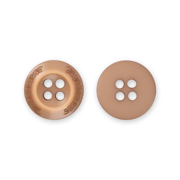 Пуговицы 4 прокола костюмные 12 мм, 12 шт, 294 бежевый, Blitz DRN 0074