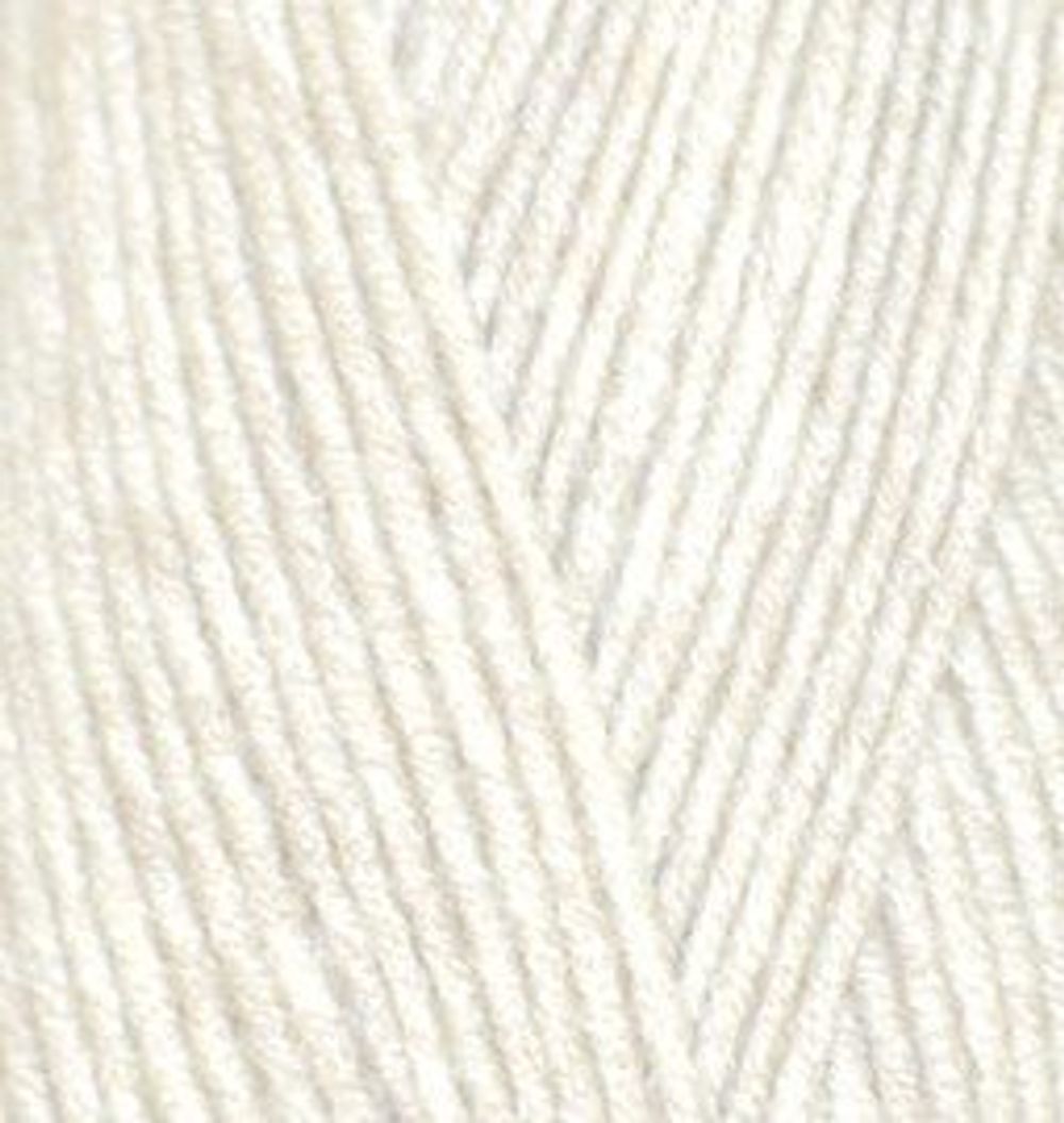 Пряжа Alize (Ализе) Lana Gold 800 / уп.5 мот. по 100 г, 800м, 062 молочный