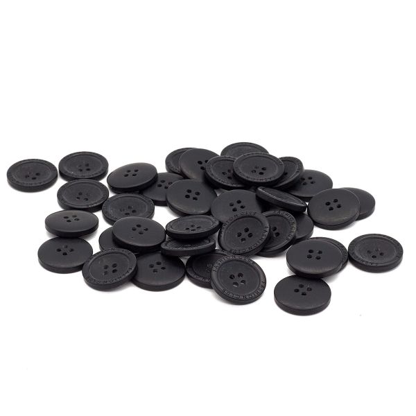 Пуговицы 4 прокола 40L (blk-200 (черный)), 36 шт, 503200-1