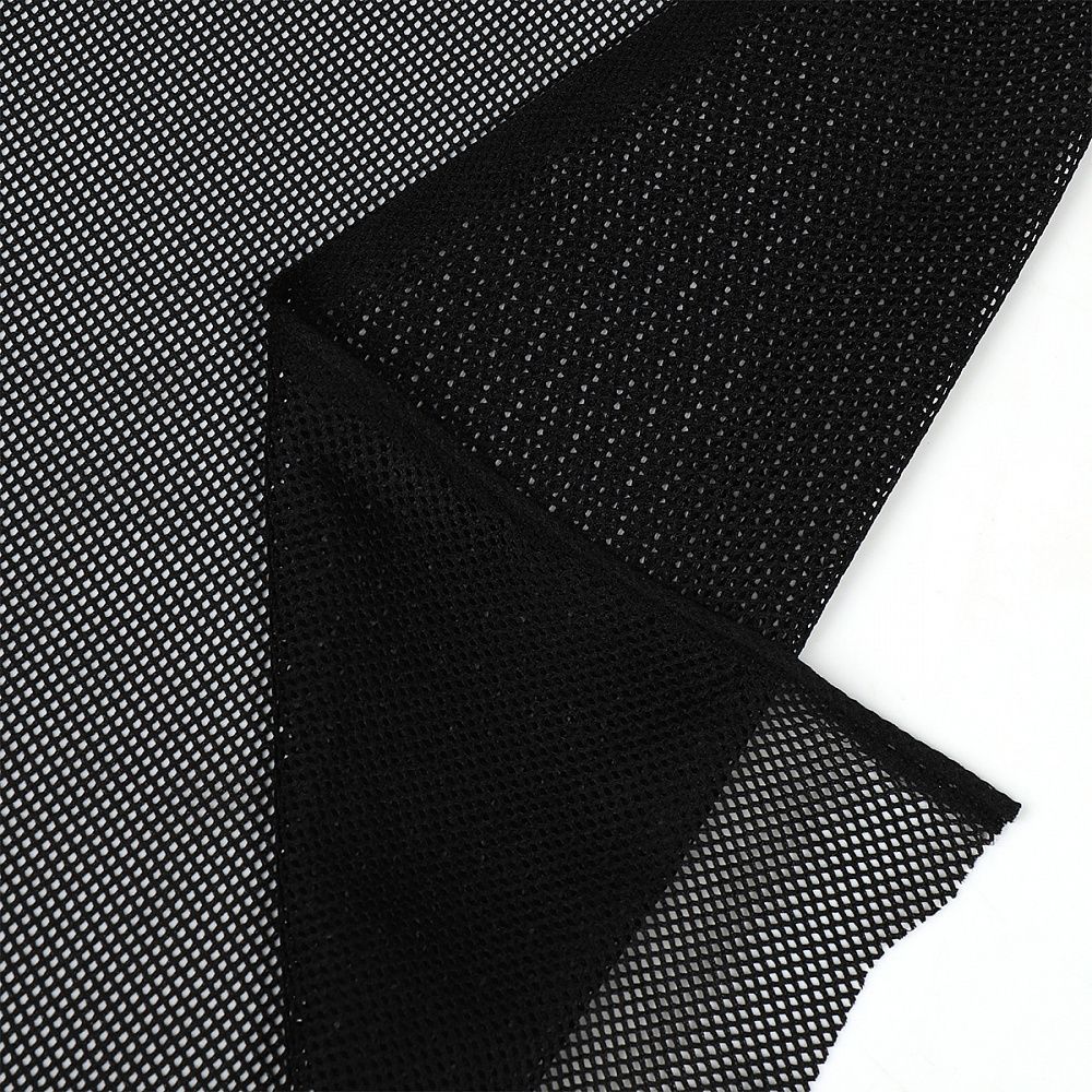 Сетка подкладочная трикотажная 65 г/м², 170 см / 5 метров, TBY.0354.03.5, цв.03 черный