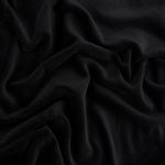 Велюр 240 г/м², 185 см / 5 метров, черный/black, Gamma VELR