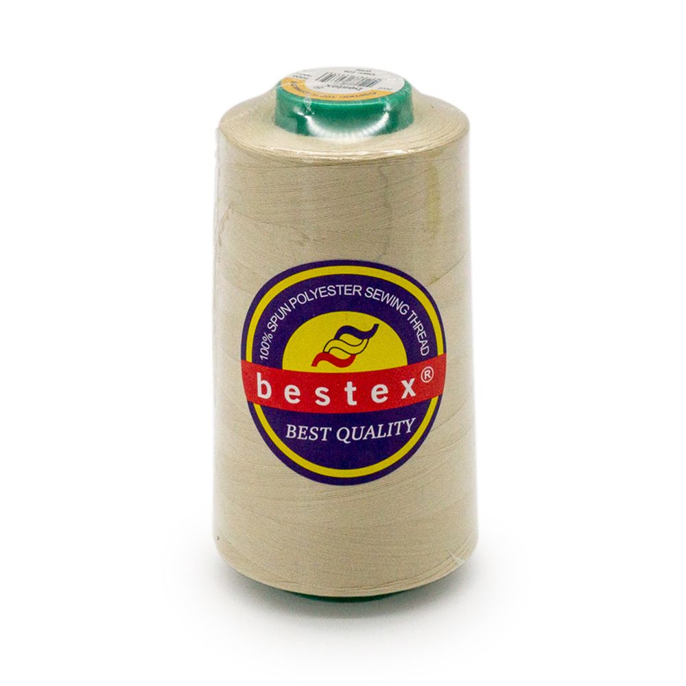Нитки универсальные Bestex 50/2, 4570 м (5000 ярд) / 1 кат., 229 топленое молоко