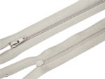 Молния спираль (витая) (цв.SBS) брючная Т3 (3 мм) 1 зам., н/раз., 18 см, автомат, S-576 светло-серый, уп.100 шт