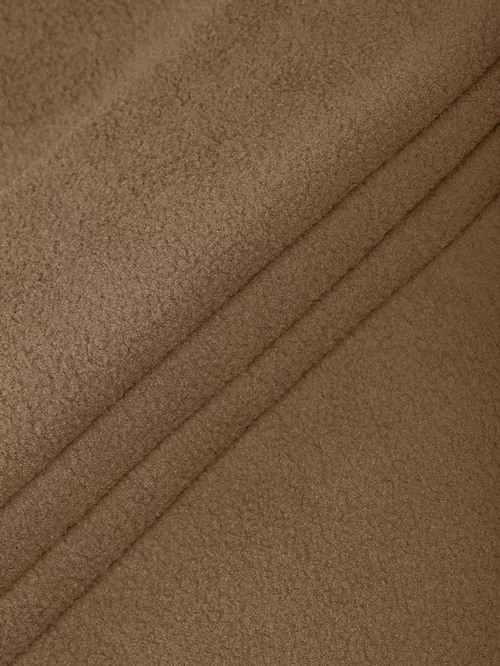 Флис 2-сторонний 190 г/м², 150 см / 10 метров, N-TBY-0059-296, цв.F296 тем.бежевый