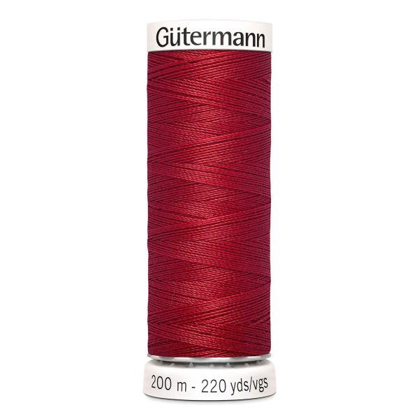 Нитки универсальные Gutermann Sew-all, 200м, 046 бургундский, 5 катушек