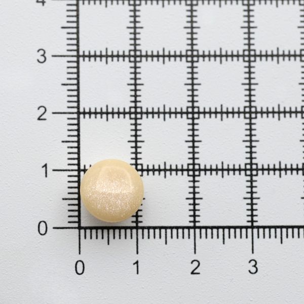 Пуговицы на ножке 18L (11мм), пластик (col.09 персиковый), 72 шт, CR P-45