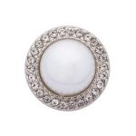 Пуговицы на ножке 32L=20 мм, металл, Silver (серебристый), 10 шт, MP15