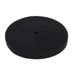 Резинка для подтяжек (помочная) 25.0 мм / 25 метров, 15.75 г/п.м., 580 черный, 6123-9389