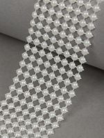 Лента с имитацией жемчуга 40 мм / 9.14 метров, TBYS13, цв.молочный