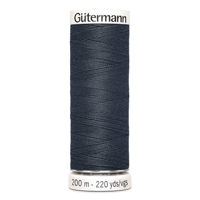 Нитки универсальные Gutermann Sew-all, 200м, 095 т.синий графитовый, 5 катушек