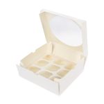 Коробка для маффинов с ложементом 25х25х10 см, S-Chief BFC-017