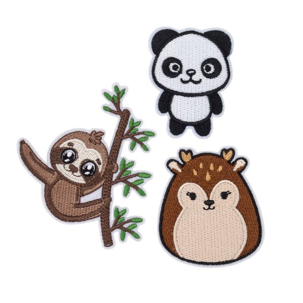 Термоаппликации Лесные обитатели, 3 шт, Hobby&Pro