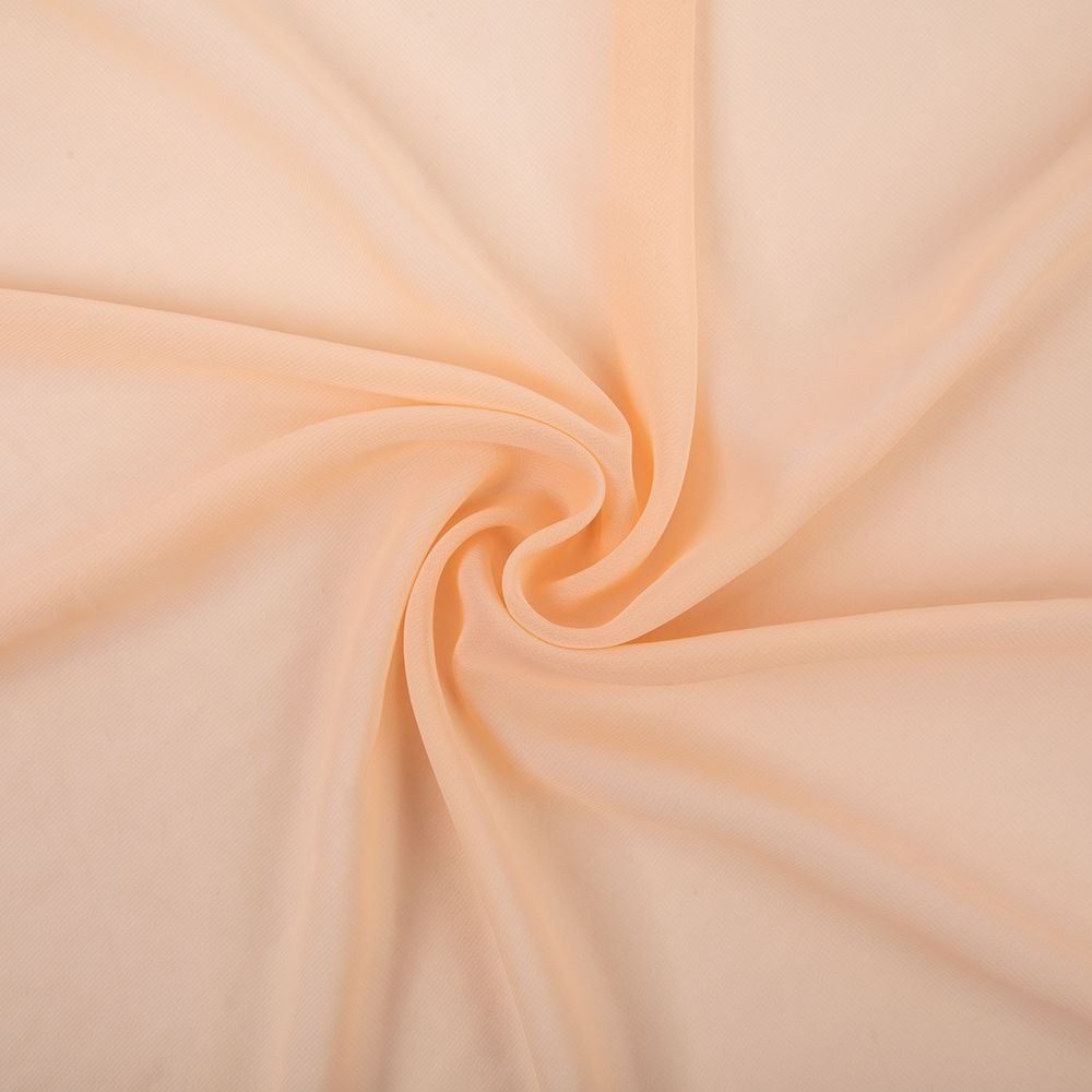 Ткань блузочная Poly Chiffon 84 г/м², 150х147 см, 03 св.персиковый, Gamma PC-02