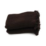 Манжеты трикотажные 7.0х9.5 см, 1 пара, плотные без шва, 729 коричневый