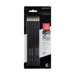 Набор чернографитных карандашей заточенный ассорти 10х6 шт, ассорти, Аква-колор