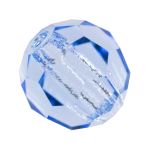 Бусины стекло ⌀6 мм, 12 шт, пурпурно-голубой/lt.sapphire, Preciosa 451-19-602