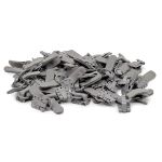 Крючок шубный Amii 50 мм, RAL 7037, 50 шт, серый