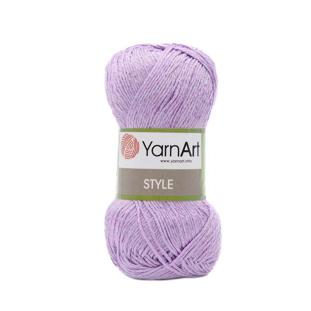 Пряжа YarnArt (ЯрнАрт) Style / уп.5 мот. по 50 г, 185м, 674 фиолетовый /TOS/