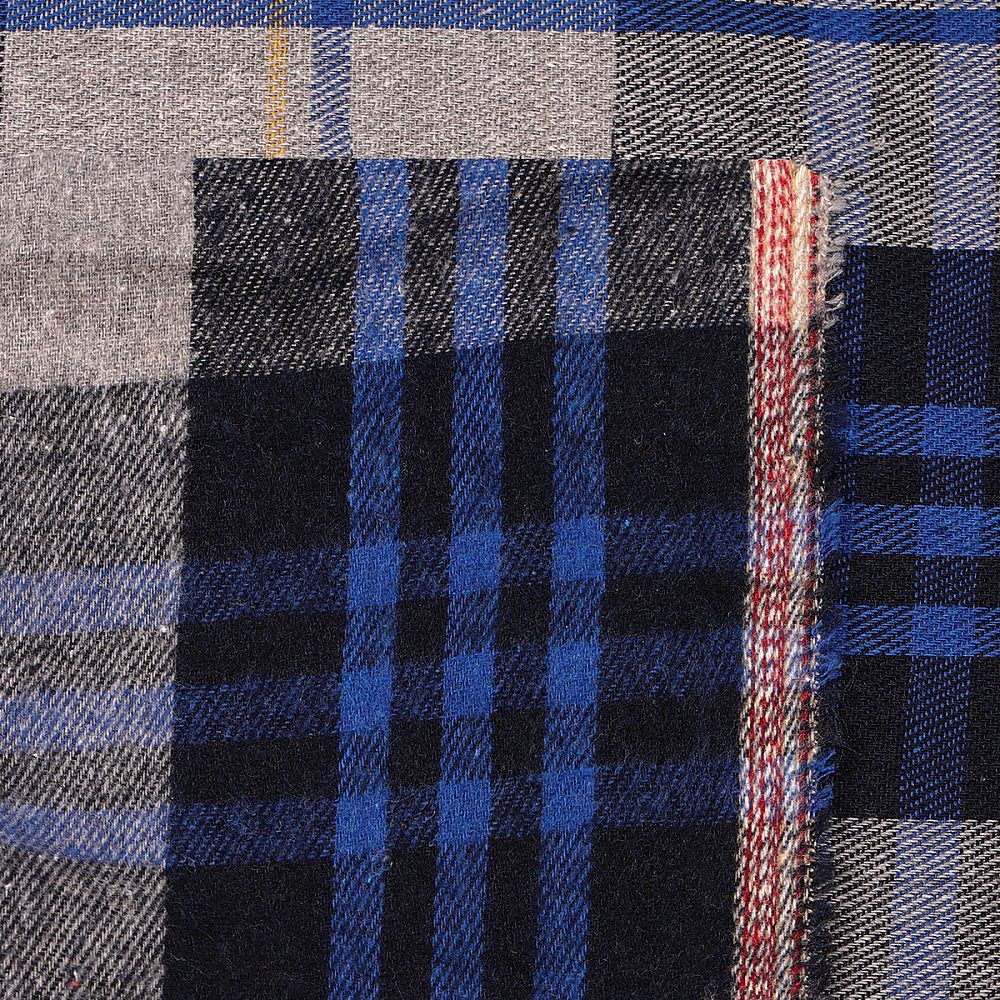 Фланель рубашечная 150 г/м², 150 см / 2 метра, TBY.Fl.T390.2, цв.390 синий